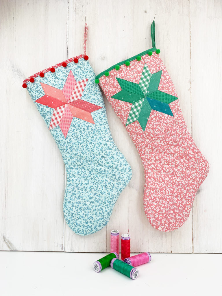 LeMoyne Star Christmas stocking 
