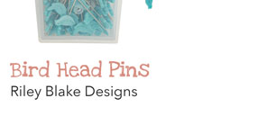 Bird Head Pins