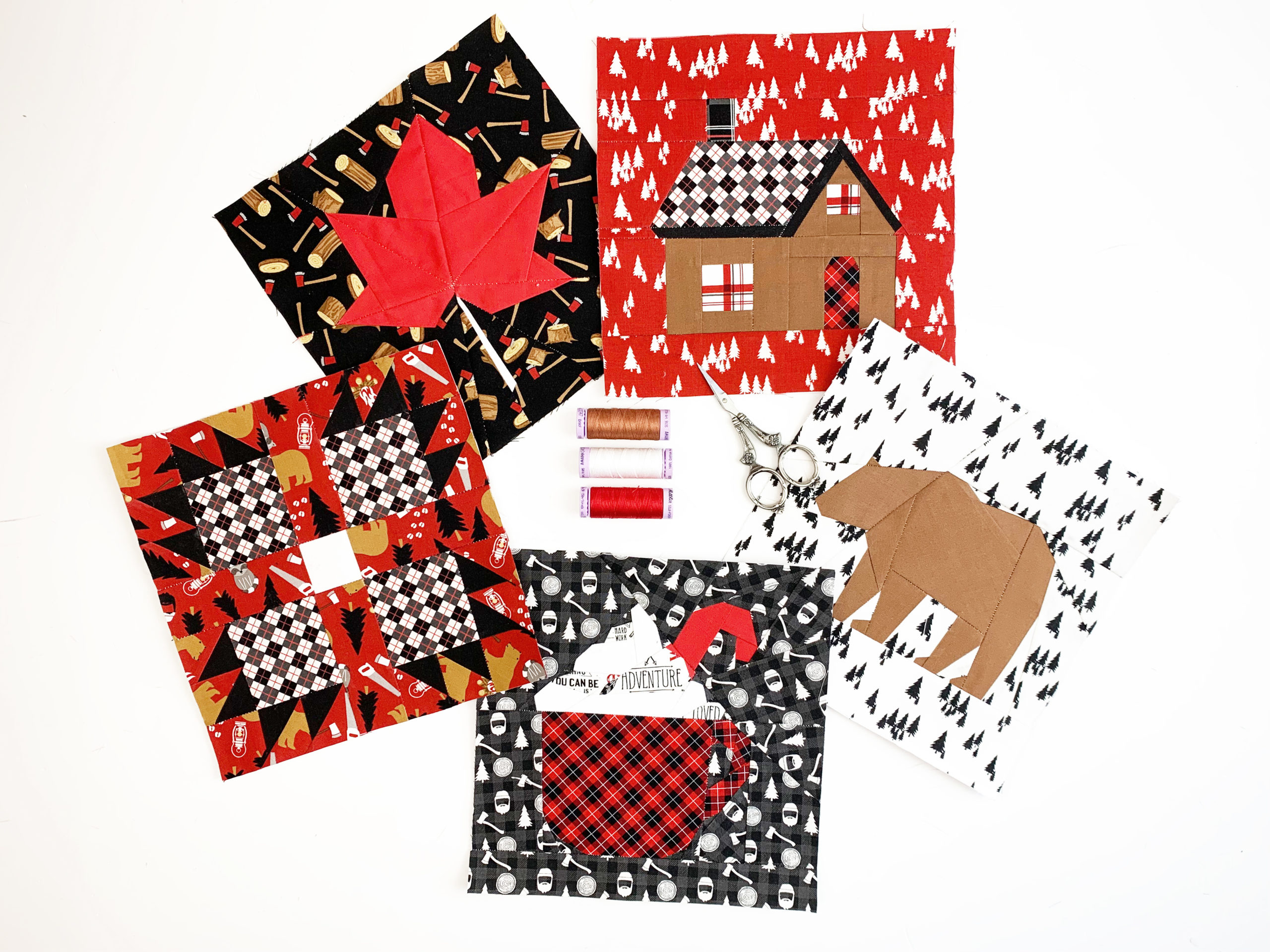 bear cottage quilt block patterns